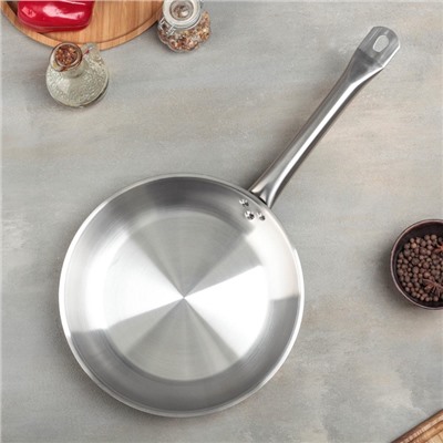 УЦЕНКА Сковорода d=260/50 тройное дно, ИНДУКЦИЯ