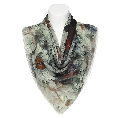 Платок Т2-556 цветы