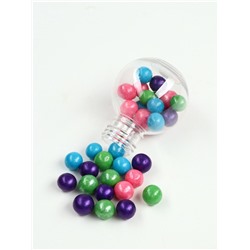 Драже новогоднее в круглой банке с шильдом «Сладости для радости», 38 г