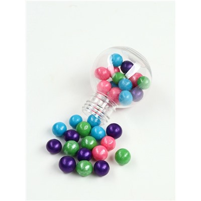 Драже новогоднее в круглой банке с шильдом «Сладости для радости», 38 г