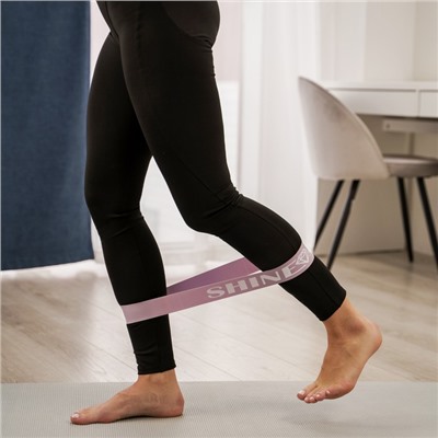 Набор фитнес-резинок ONLYTOP Shine: нагрузка 10, 14, 22 кг, 3 шт., 30×5 см