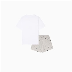 Пижама новогодняя женская (футболка, шорты) KAFTAN «Елки», размер 48-50