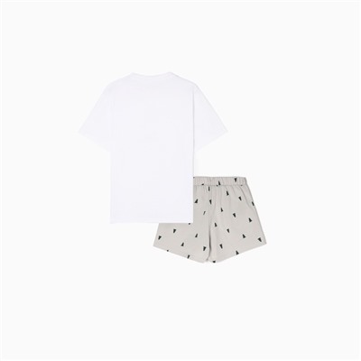 Пижама новогодняя женская (футболка, шорты) KAFTAN «Елки», размер 48-50