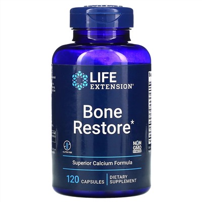 Life Extension, Bone Restore, 120 капсул