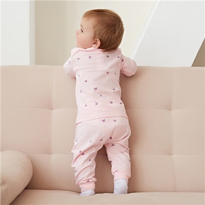 Штанишки детские MINAKU, рост 68-74 см, розовые