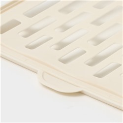 Разделитель для одежды Доляна, 33×25.5 см, белый