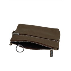 Женский кошелёк  из натуральной кожи, цвет светло коричневый