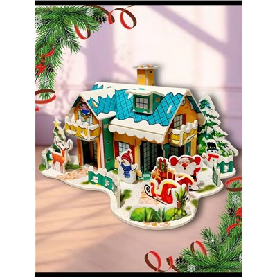 61099 3D Пазл новогодний