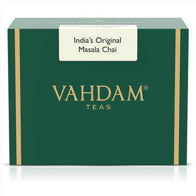 Vahdam Teas, черный чай, оригинальный масала, 100 г (3,53 унции)
