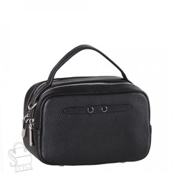 Сумка женская кожаная 91913VG black  Vitelli Grassi