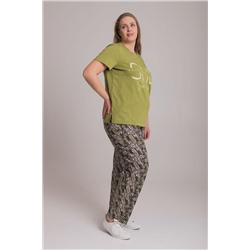 Костюм футболка и брюки М326015Пфч