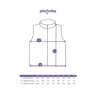 Жилет PLAYTODAY, 1088811