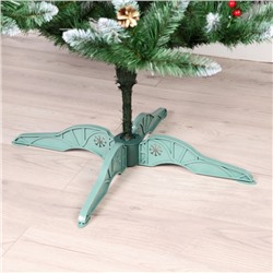 Искусственная ёлка с шишками «Кармен», 220 см, d нижнего яруса 130 см, ПВХ ветки отгибаются