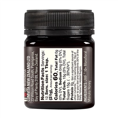 Comvita, Raw Manuka Honey, Certified UMF 10+ (MGO 263+), 8.8 oz (250 g)