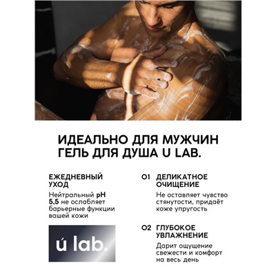 Гель для душа мужской, парфюмированный Dior Sauvage, 1000 мл, ULAB