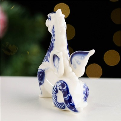 Сувенир " Дракон малый", 8,5 х 3,5 х 8см