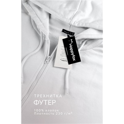 Женская толстовка из футера Happyfox