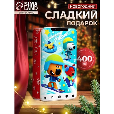 Сладкий новогодний подарок «Ми-ми-мишки!», детский, 400 г