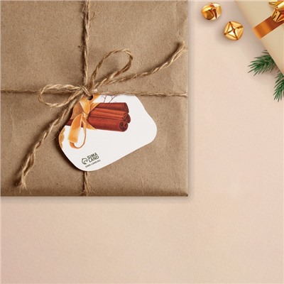 Шильдик новогодний на подарок «Аромат волшебства», 5×6 см