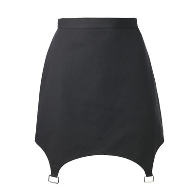 Юбка мини джинсовая женская MIST: Denim, размер 48, чёрная