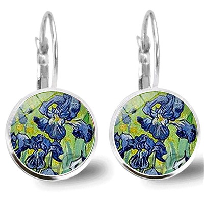 Серьги с английским замком арт. 13 3950 (id 259438)