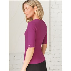 VILATTE Футболка D49.107