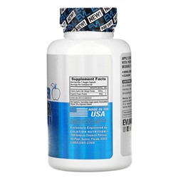 EVLution Nutrition, яблочный уксус, 60 вегетарианских капсул