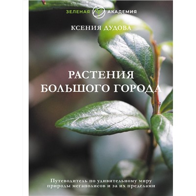 АСТ Ксения Дудова "Растения большого города. Путеводитель по удивительному миру природы мегаполисов и за их пределами"