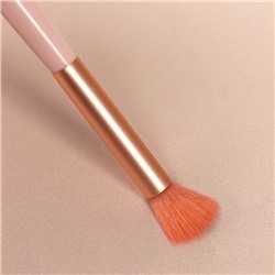 Набор кистей для макияжа «Мармеладка», 5 предметов, розовый