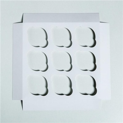 Коробка для капкейков «С Новым годом» 25×25×10 см