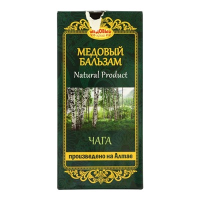 УЦЕНКА Медовый бальзам алтайский Чага, 250 мл
