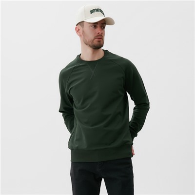 Толстовка мужская MIST Men's collection, размер 54, зелёная