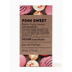 Парфюмерная вода женская Vegan Love Studio Pink Sweet, 50 мл (по мотивам Pink Sugar (Aquolina)