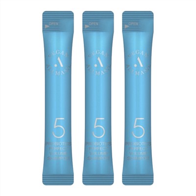 AllMasil Шампунь для объёма волос с пробиотиками / 5 Probiotics Perpect Volume Shampoo Stick Pouch, 20 шт. х 8 мл