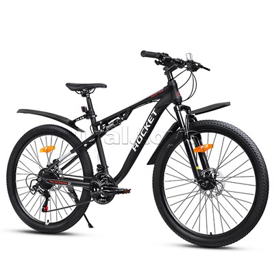 Велосипед 26" Rocket FS, цвет черный, размер 17"