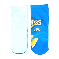 Носки, 3D-печать, цвет синий, арт.37.0831