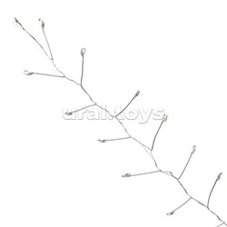 Электрогирлянда 3м, 100 ламп, цветная