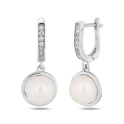 Серьги, жемчуг, Z-26070