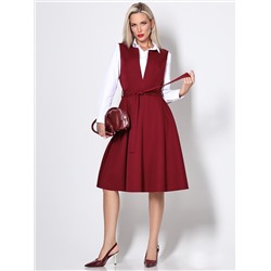 Сарафан Базовый сценарий, бордо