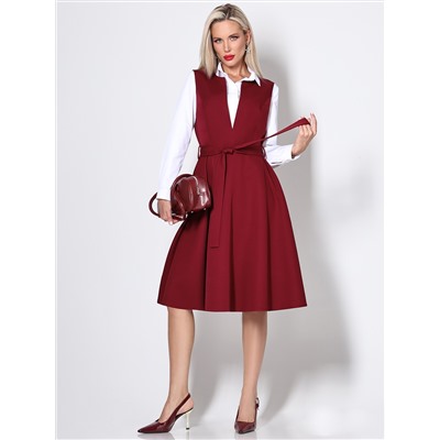 Сарафан Базовый сценарий, бордо