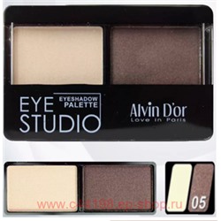 Alvin D`or Тени для век двойные Eye Studio тон 5 AES14