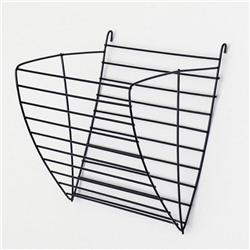 Кормушка для сена металлическая, 17×14×16 см