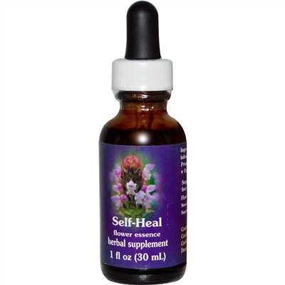 Flower Essence Services, Self-Heal, цветочная эссенция, 30 мл (1 жидк. унция)