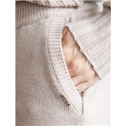 Прямые брюки из пряжи с кашемиром