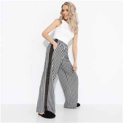 Брюки в бельевом стиле, Расслабленный день (люкс)