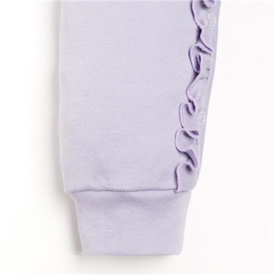 Комбинезон с рюшей для девочки «Крошка Я» BASIC LINE, рост 80-86 см