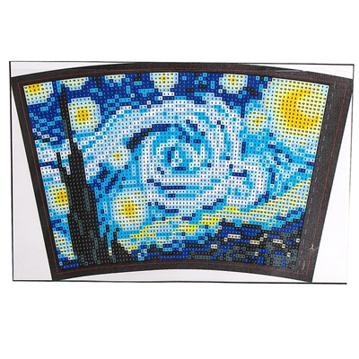 Термостакан детский, с вставкой из алмазной мозаики «Лунная ночь», 450 мл