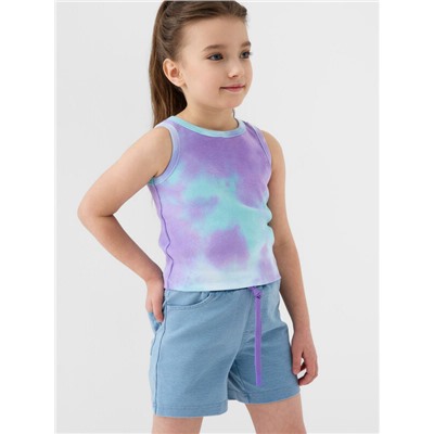 Шорты трикотажные для девочек