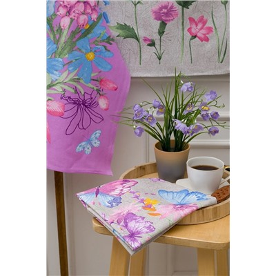 Натали Полотенце Полотенце Бабочки и цветы купон