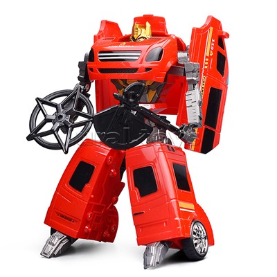 Робот трансформирующийся в машину скорой помощи, в коробке